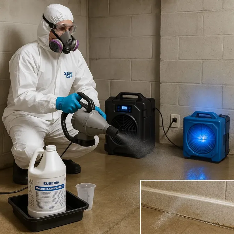 Sanitization and Odor Removal process in Bladensburg, MD